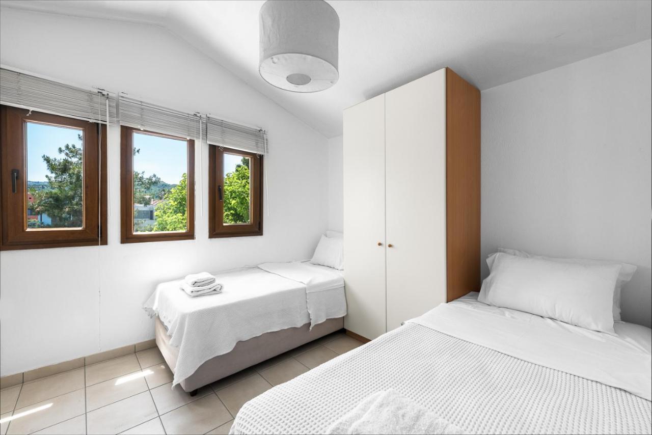 #Luxlikehome Pefkohori Del Sol Maisonette Exterior foto